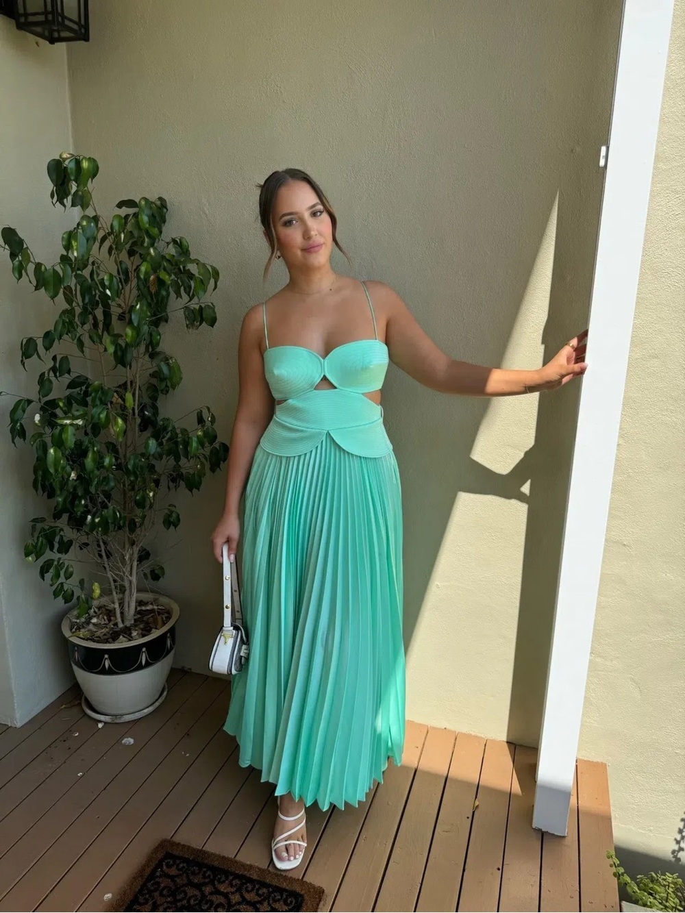 ACLER Atholton Midi Dress in Arctic Mint 10